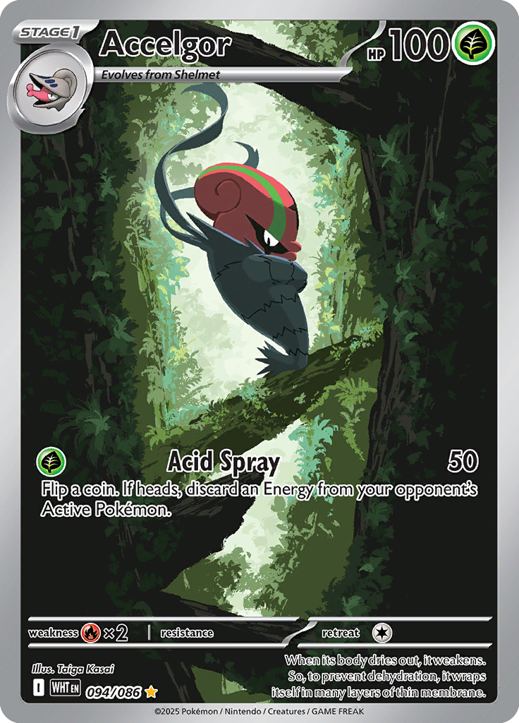 Accelgor - 094/086 - Illustration Rare