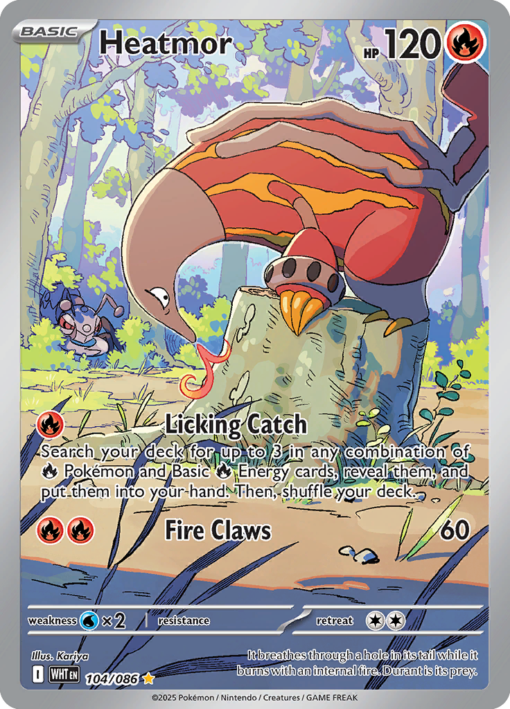 Heatmor - 104/086 - Illustration Rare