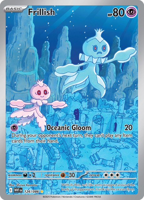 Frillish - 126/086 - Illustration Rare
