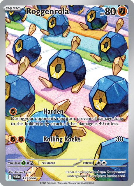 Roggenrola - 127/086 - Illustration Rare