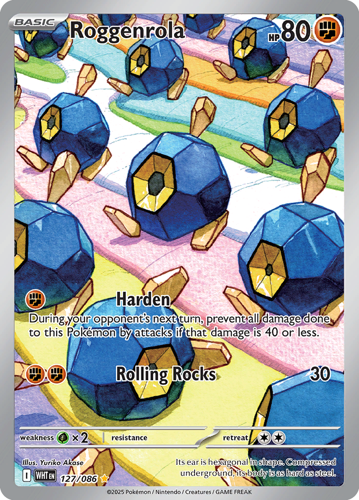 Roggenrola - 127/086 - Illustration Rare