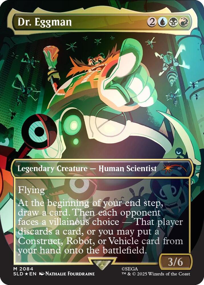 Dr. Eggman - Rainbow Foil