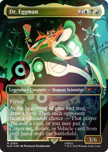 Dr. Eggman - Rainbow Foil
