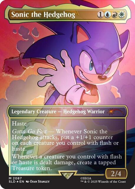 Sonic the Hedgehog - Rainbow Foil