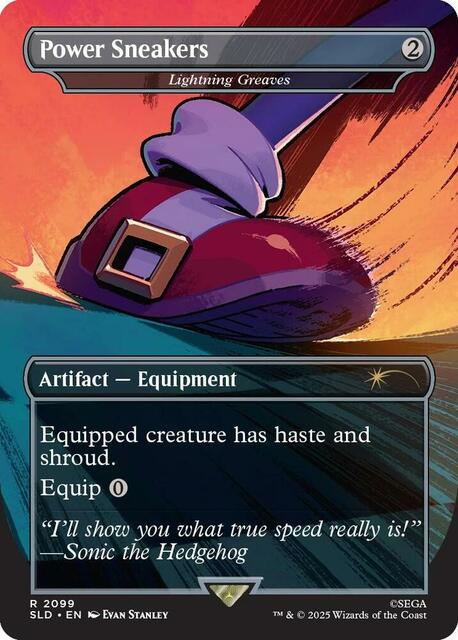 Power Sneakers - Lightning Greaves