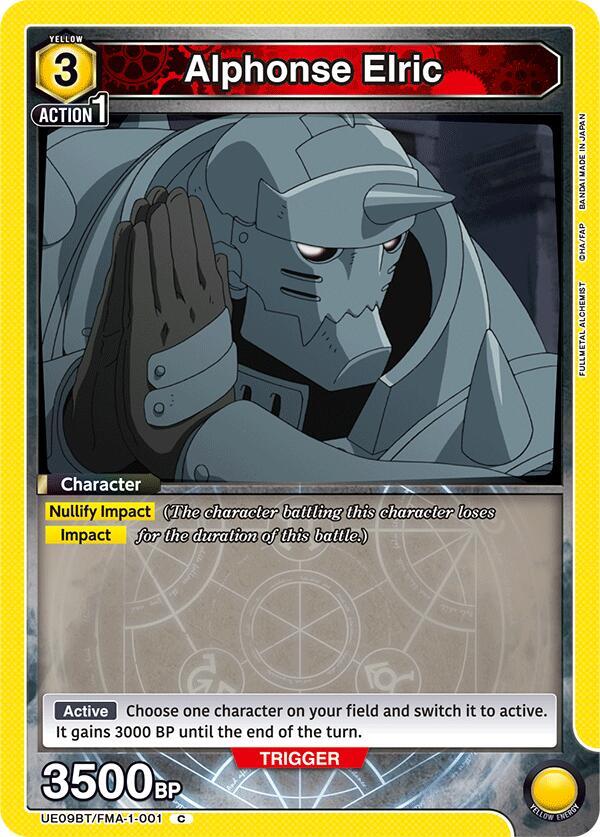 Alphonse Elric (001) - UE09BT/FMA-1-001 - Common
