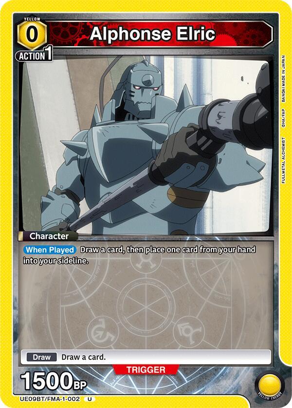 Alphonse Elric (002) - UE09BT/FMA-1-002 - Uncommon
