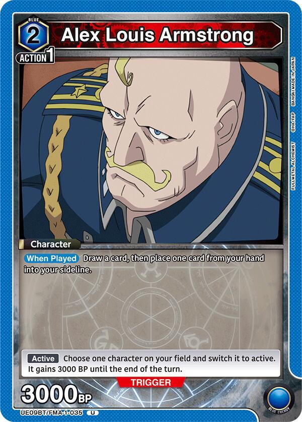 Alex Louis Armstrong (035) - UE09BT/FMA-1-035 - Uncommon