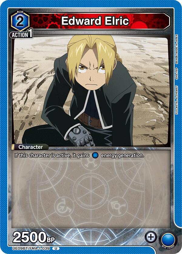 Edward Elric (039) - UE09BT/FMA-1-039 - Uncommon