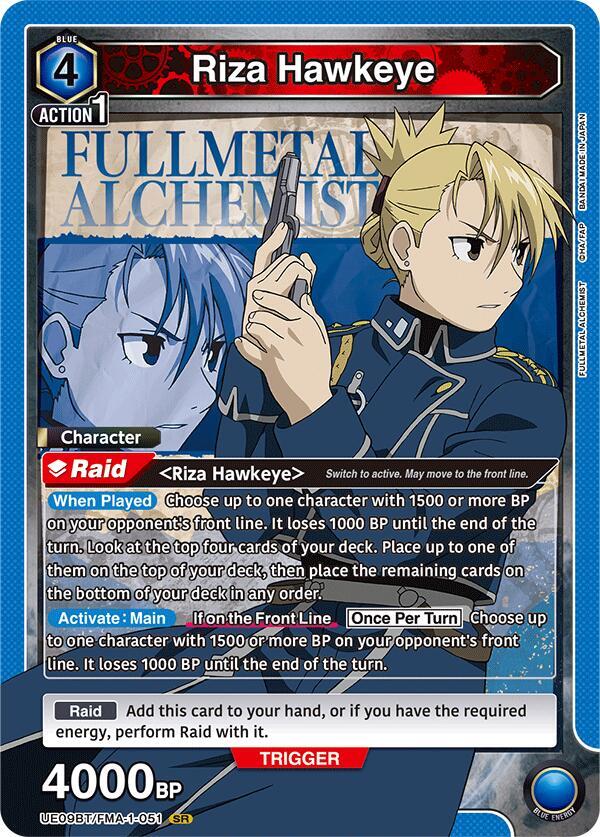 Riza Hawkeye (051) - UE09BT/FMA-1-051 - Super Rare