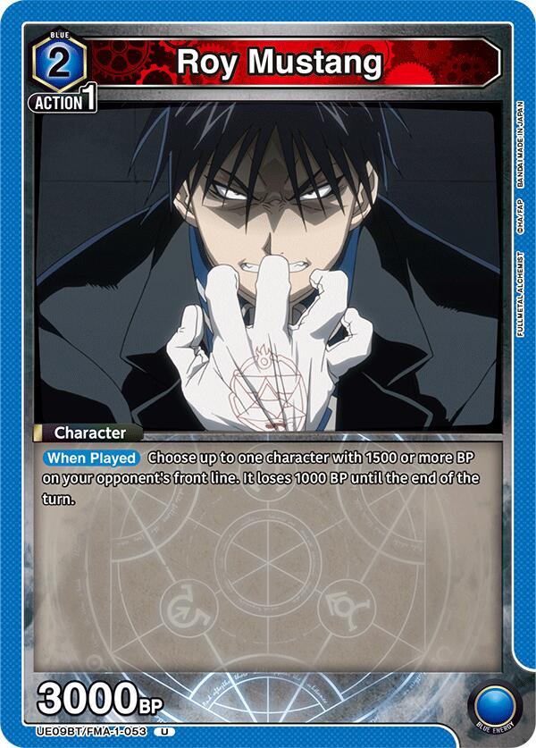 Roy Mustang (053) - UE09BT/FMA-1-053 - Uncommon