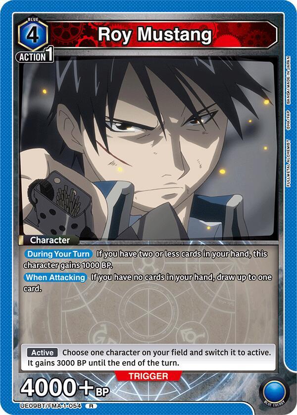 Roy Mustang (054) - UE09BT/FMA-1-054 - Rare