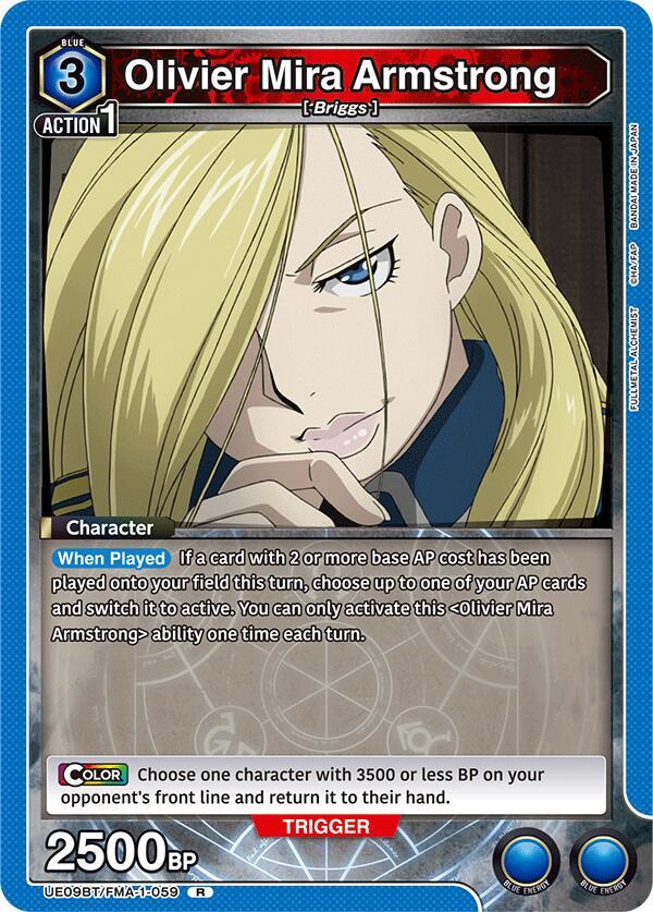 Olivier Mira Armstrong (059) - UE09BT/FMA-1-059 - Rare
