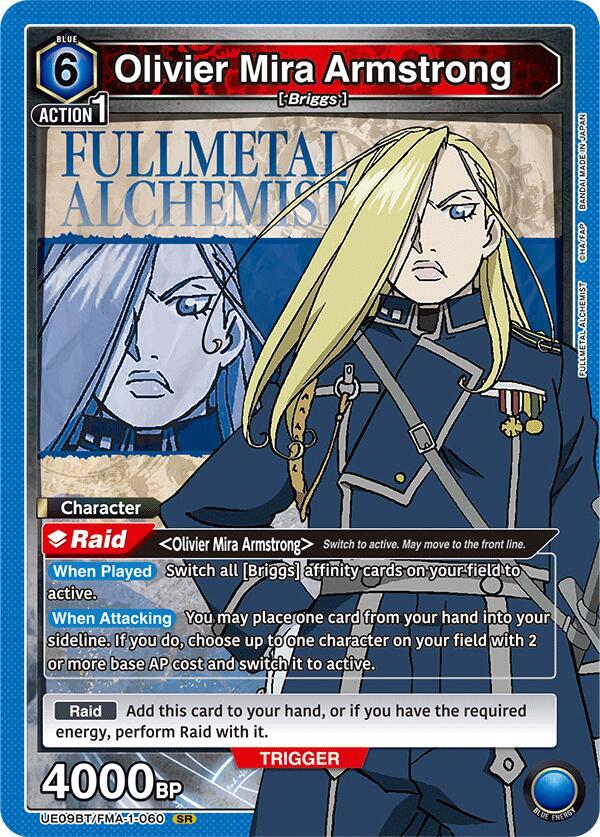 Olivier Mira Armstrong (060) - UE09BT/FMA-1-060 - Super Rare