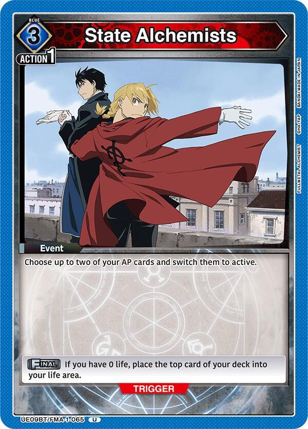 State Alchemists - UE09BT/FMA-1-065 - Uncommon