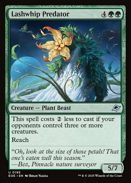 Lashwhip Predator - Foil