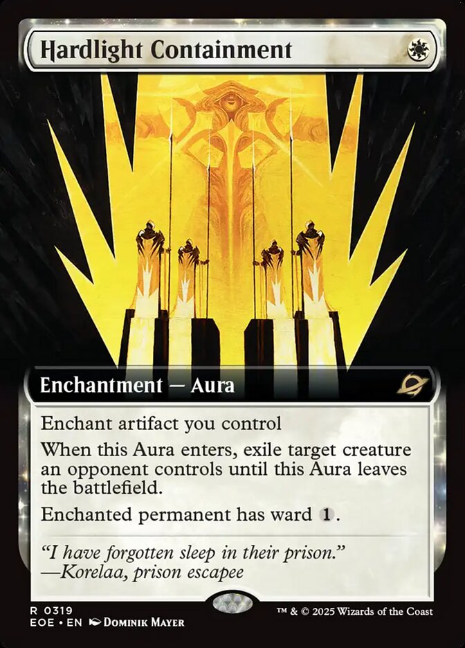 Hardlight Containment - Foil - Extended Art