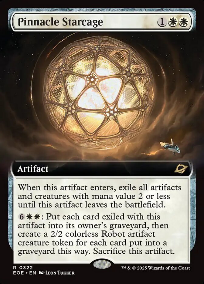 Pinnacle Starcage - Foil - Extended Art
