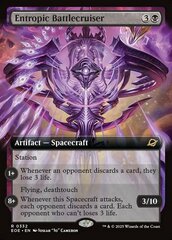 Entropic Battlecruiser - Foil - Extended Art