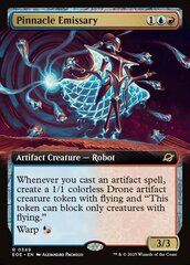 Pinnacle Emissary - Foil - Extended Art