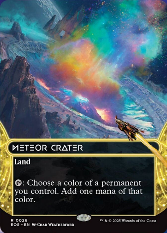 Meteor Crater (0026) - Borderless