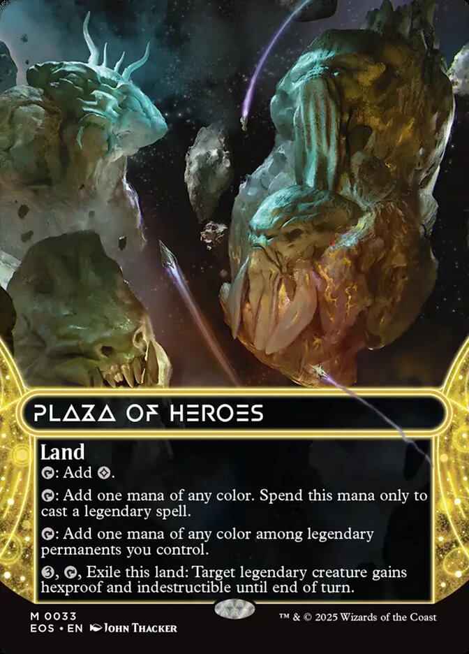 Plaza of Heroes (0033) - Foil - Borderless