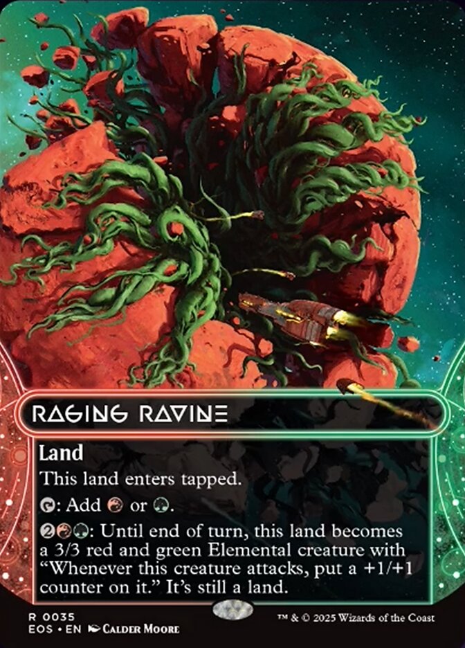 Raging Ravine (0035) - Borderless
