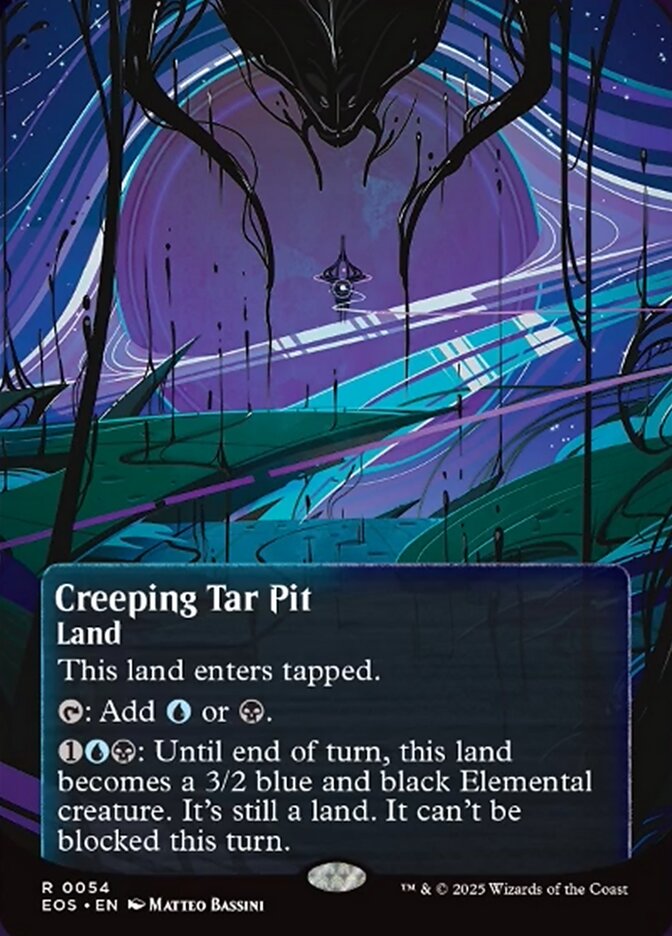 Creeping Tar Pit (0054) - Foil - Borderless