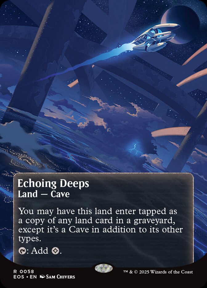 Echoing Deeps (0058) - Foil - Borderless