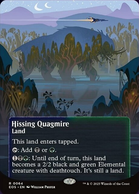 Hissing Quagmire (0064) - Borderless