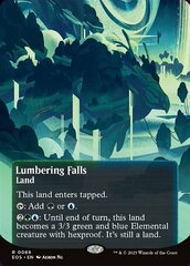 Lumbering Falls (0069) - Borderless