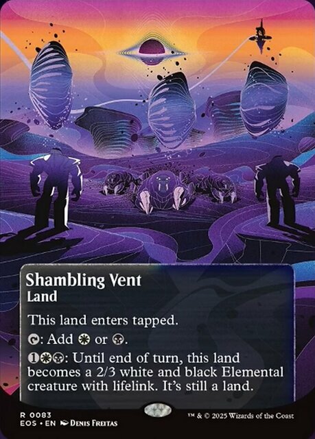 Shambling Vent (0083) - Borderless