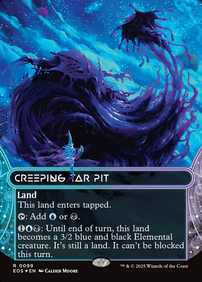 Creeping Tar Pit (0099) - Galaxy Foil - Borderless