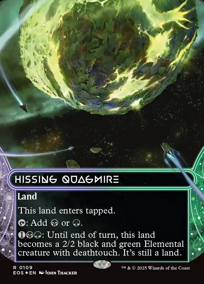 Hissing Quagmire (0109) - Galaxy Foil - Borderless