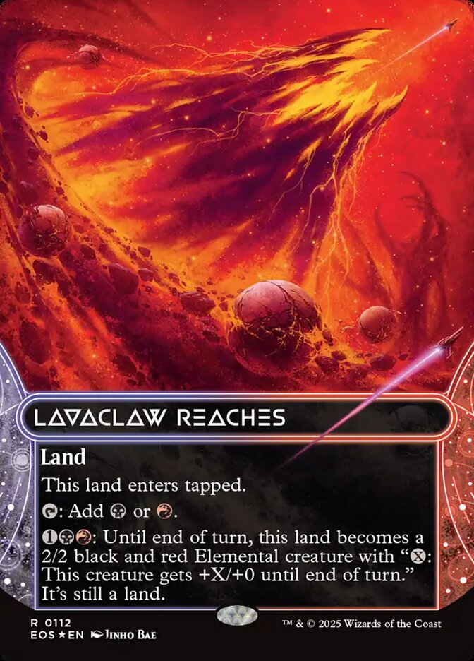 Lavaclaw Reaches (0112) - Galaxy Foil - Borderless