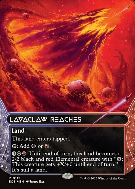Lavaclaw Reaches (0112) - Galaxy Foil - Borderless