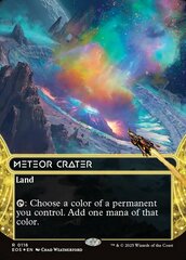 Meteor Crater (0116) - Galaxy Foil - Borderless