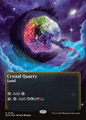 Crystal Quarry (0145) - Galaxy Foil - Borderless