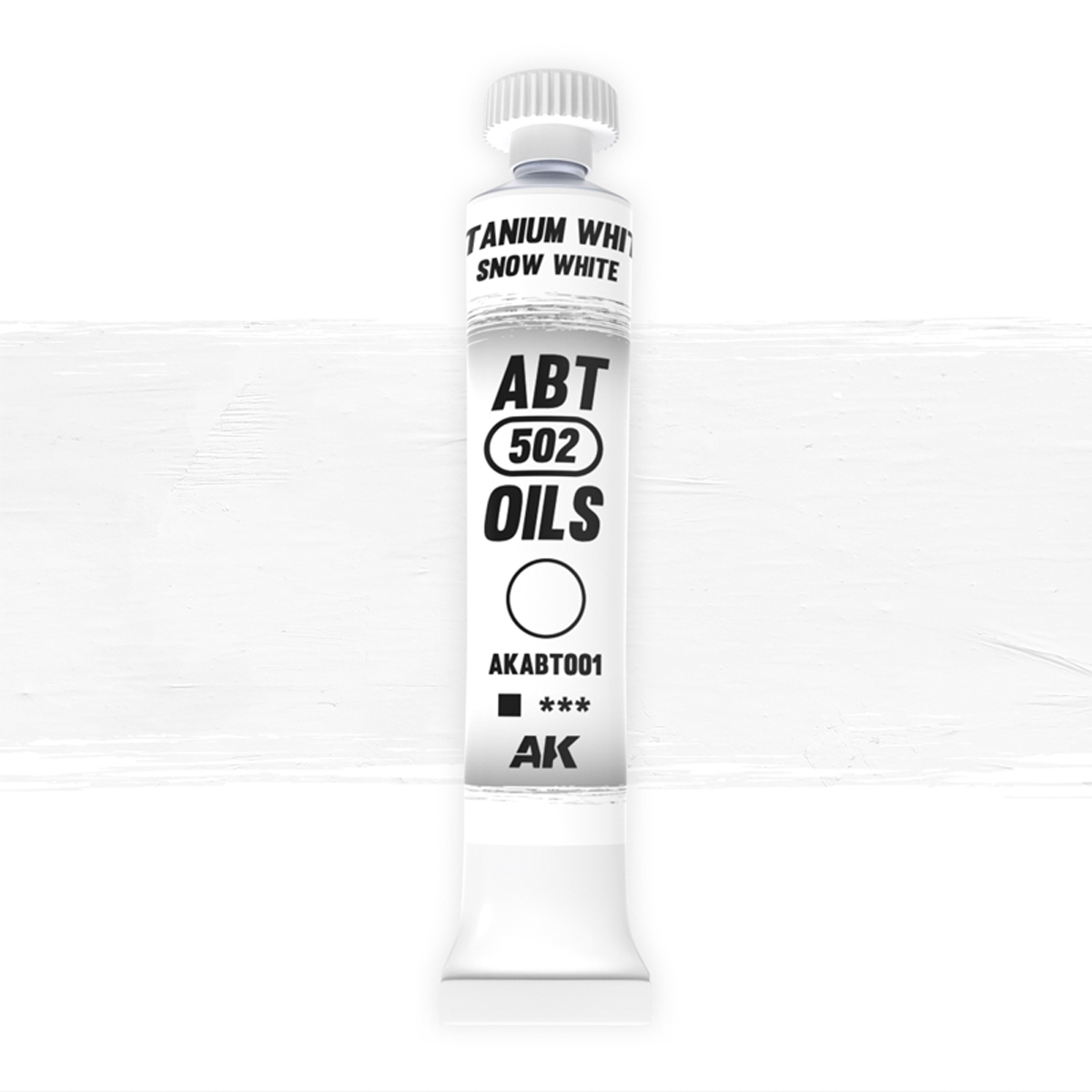 AK Interactive Titanium White/Snow white