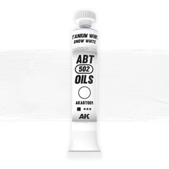 AK Interactive Titanium White/Snow white