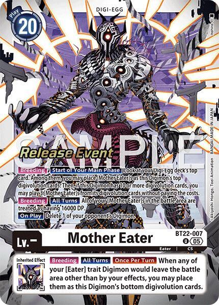 Mother Eater - BT22-007 - U - Foil