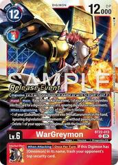 WarGreymon - BT22-013 - R - Foil