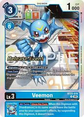 Veemon - BT22-019 - R - Foil