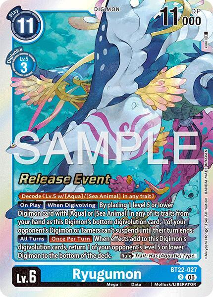 Ryugumon - BT22-027 - R - Foil