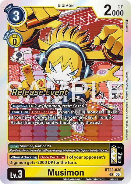 Musimon - BT22-030 - R - Foil