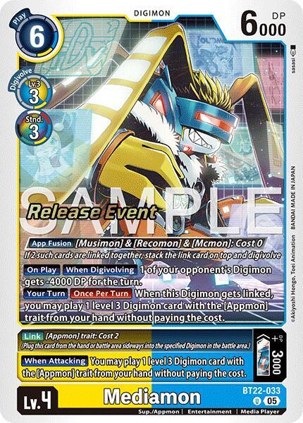Mediamon - BT22-033 - U - Foil
