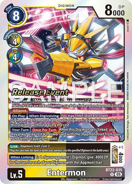Entermon - BT22-035 - R - Foil