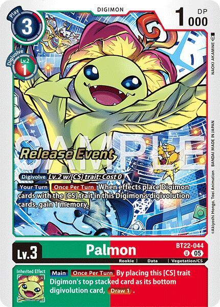 Palmon - BT22-044 - U - Foil