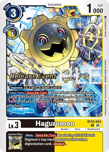 Hagurumon - BT22-054 - U - Foil