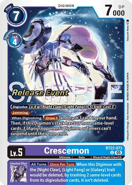 Crescemon - BT22-073 - U - Foil